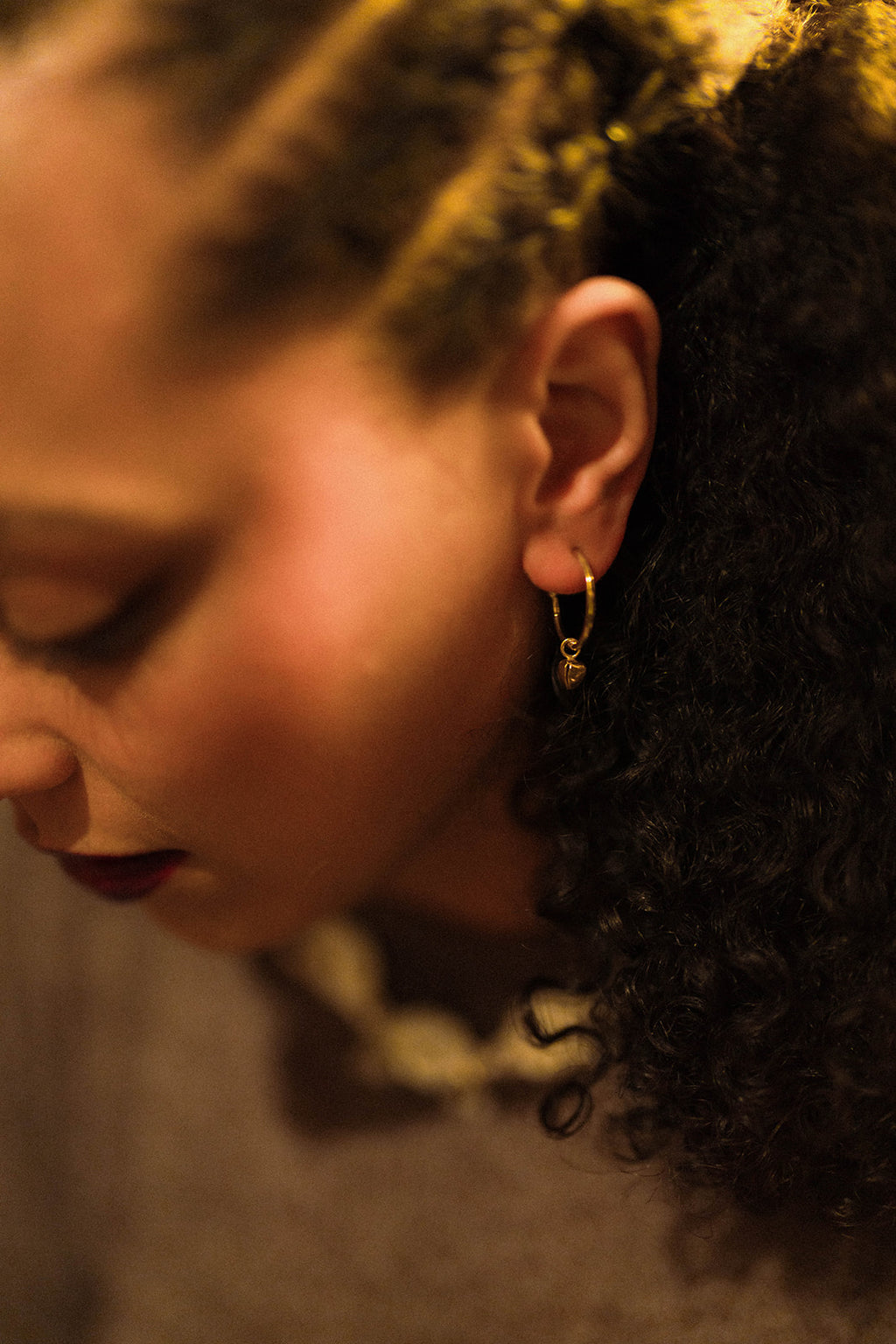 HOARD BELL HOOPS - GOLD