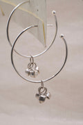 HOARD BELL HOOPS - SILVER
