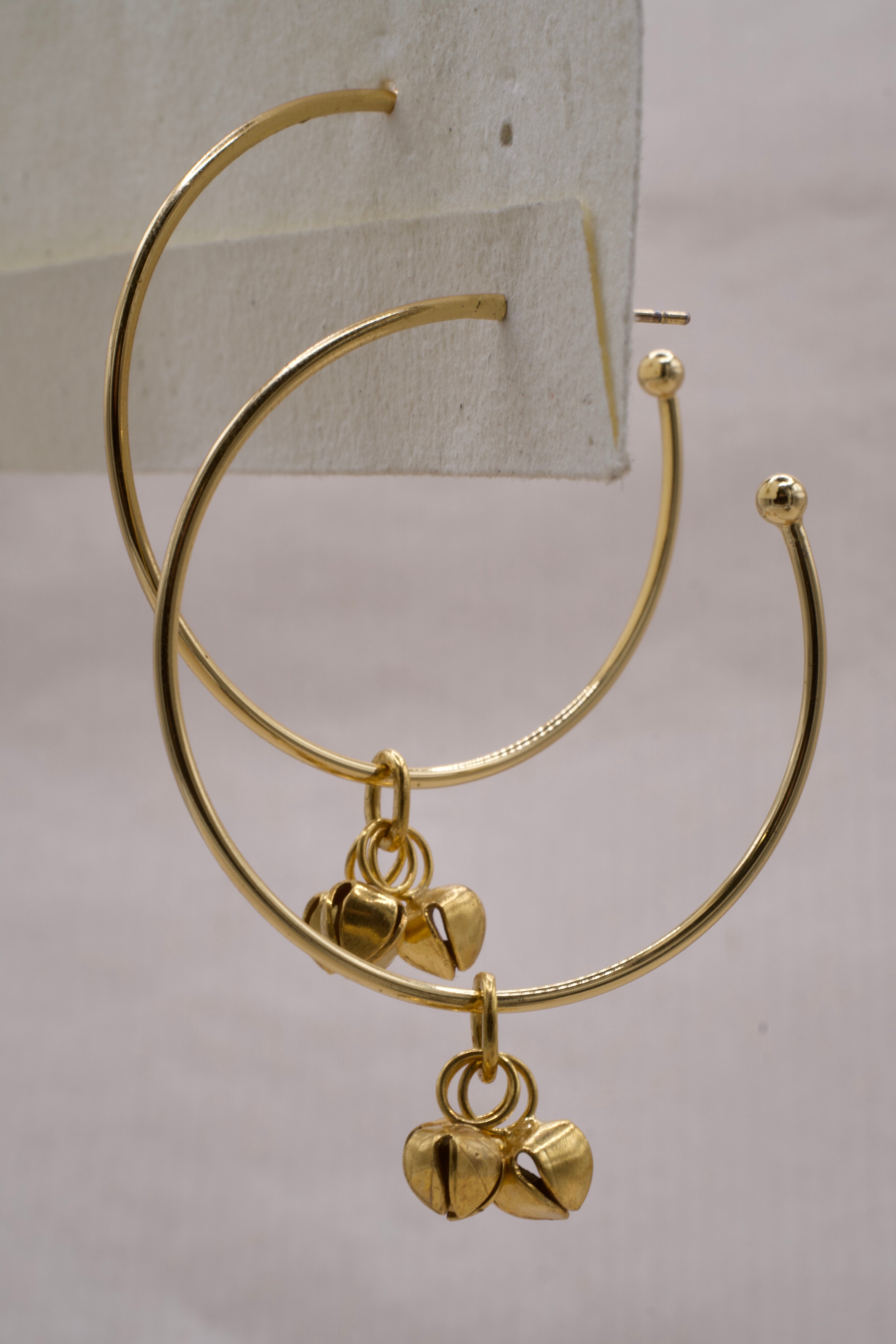 HOARD BELL HOOPS - GOLD