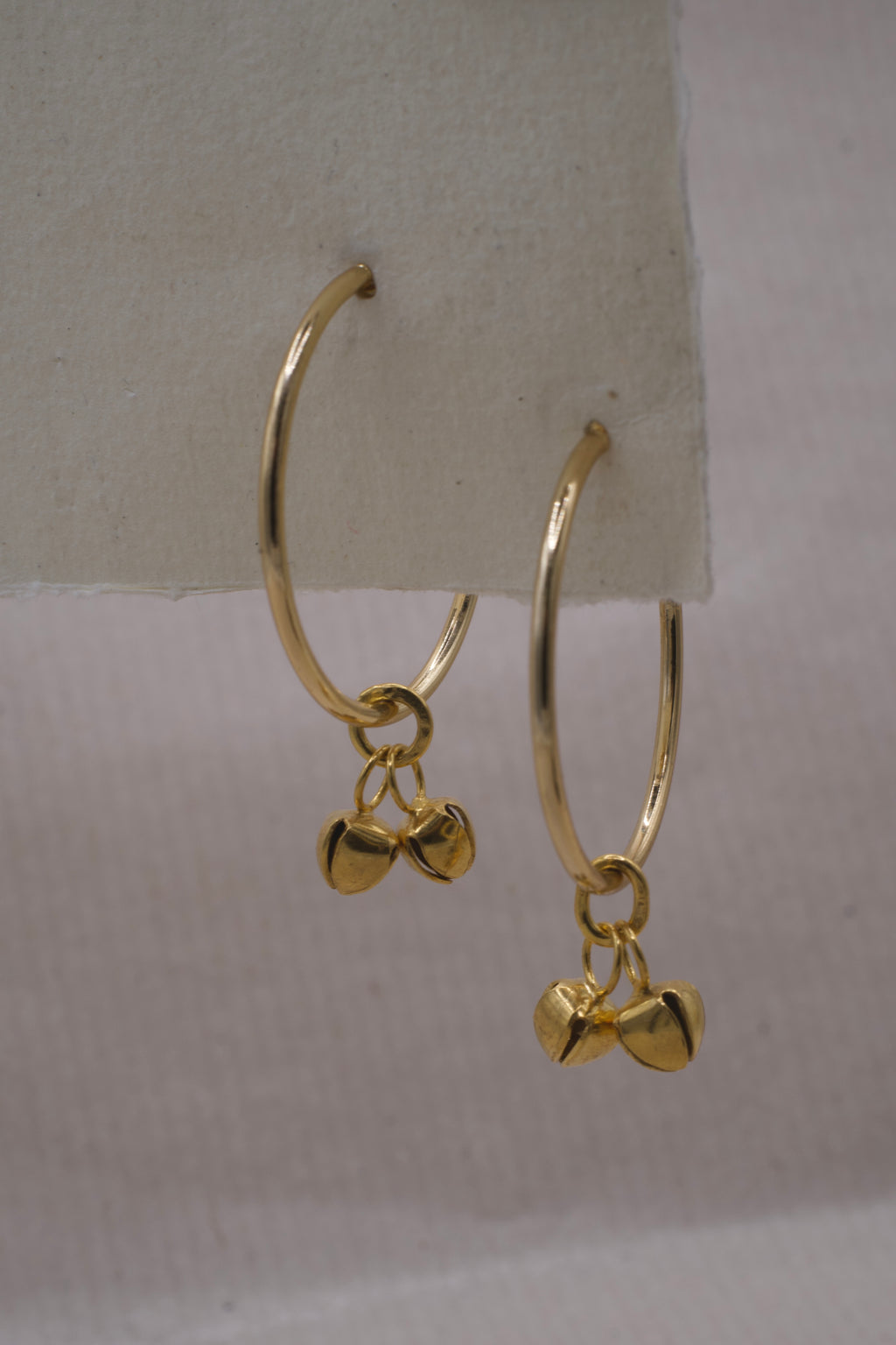 HOARD BELL HOOPS - GOLD