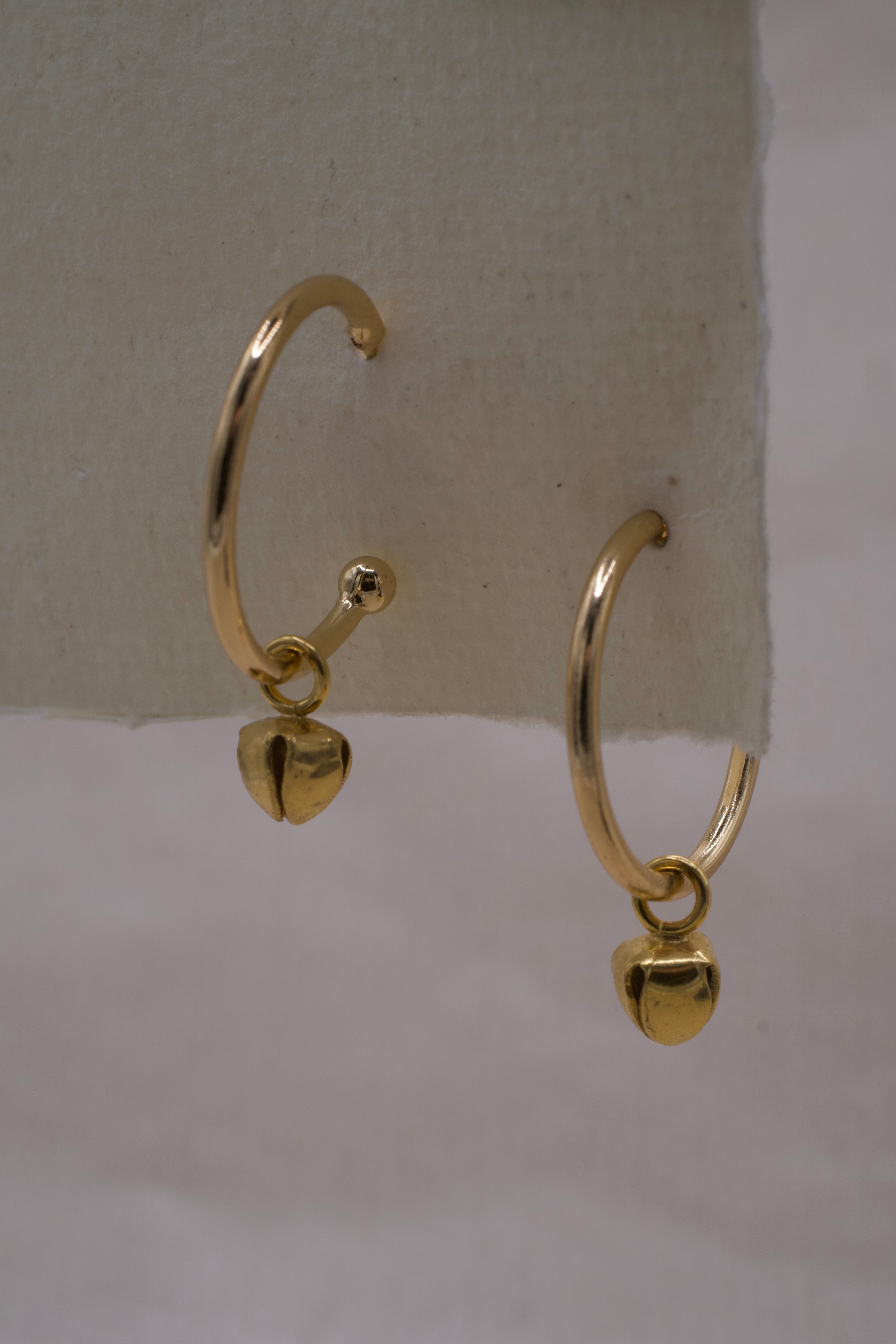 HOARD BELL HOOPS - GOLD